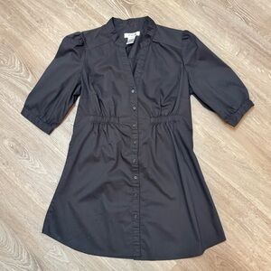 Vintage 00’s Pinky Black Shirt Dress